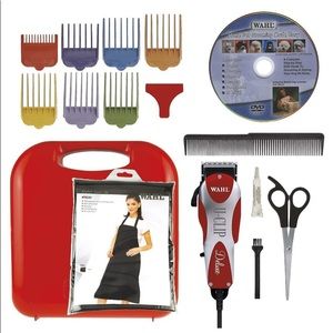 Wahl deluxe u clip dog clipper kit.
